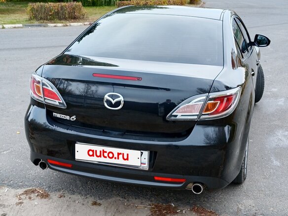 2010 Mazda 6 II (GH) Рестайлинг, чёрный - вид 18