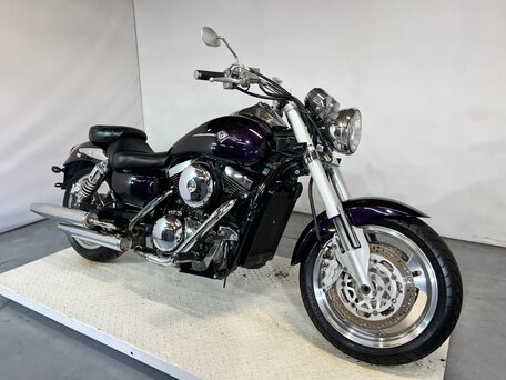 2003 Kawasaki VN1500 Vulcan, фиолетовый, 330000 рублей, вид 3