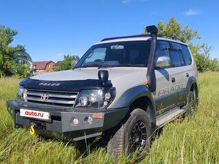1996 Toyota Land Cruiser Prado 90 Series, серебристый, 2196000 рублей, вид 1