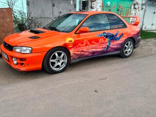 1999 Subaru Impreza I, оранжевый, 1800000 рублей, вид 3