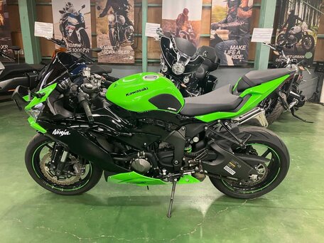 2020 Kawasaki ZX-6 Ninja, зелёный, 1077000 рублей, вид 1