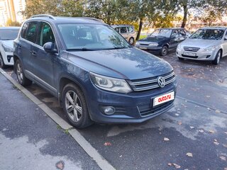 2013 Volkswagen Tiguan I Рестайлинг, синий, 1300000 рублей, вид 2