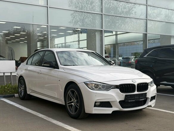 2014 BMW 3 серии 320i xDrive VI (F3x), белый, 1730000 рублей