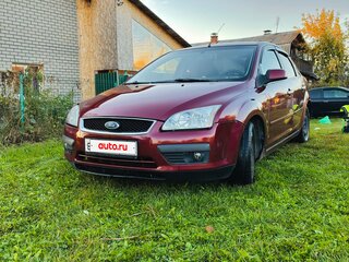 2007 Ford Focus II, красный, 375000 рублей, вид 1