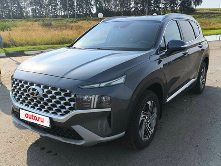 2021 Hyundai Santa Fe IV Рестайлинг, серый, 3600000 рублей, вид 2