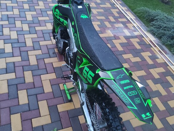 2021 Kawasaki KX 450, зелёный, 650000 рублей - вид 14