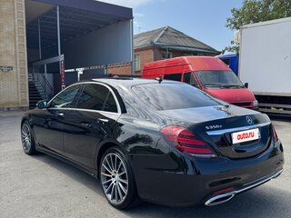 2018 Mercedes-Benz S-Класс 350 d Long VI (W222, C217) Рестайлинг, чёрный, 3350000 рублей, вид 5