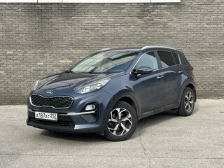 2020 Kia Sportage IV Рестайлинг, синий, 2029000 рублей, вид 1