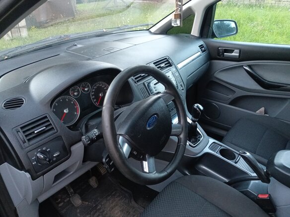 2007 Ford C-MAX I Рестайлинг, синий - вид 3