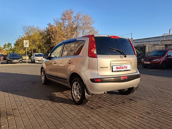 2007 Nissan Note I, серый, 549000 рублей - вид 2