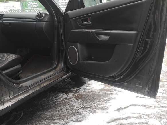 2007 Mazda 3 I (BK) Рестайлинг, чёрный, 530000 рублей - вид 13