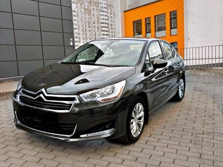 2015 Citroen C4 II, коричневый, вид 1