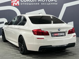 2013 BMW 5 серии 528i xDrive VI (F10/F11/F07) Рестайлинг, белый, 1849900 рублей, вид 4