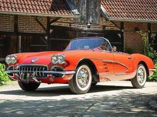 1960 Chevrolet Corvette C1, красный, 7390000 рублей, вид 1