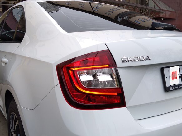 2019 Skoda Rapid I Рестайлинг, белый, 1330000 рублей - вид 1