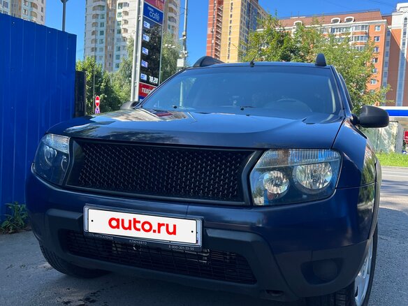 2014 Renault Duster I, синий - вид 1