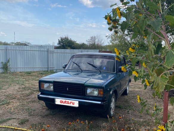 2005 Lada (ВАЗ) 2107, синий, 115000 рублей