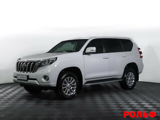 2014 Toyota Land Cruiser Prado 150 Series Рестайлинг 1, белый, 3990000 рублей, вид 1