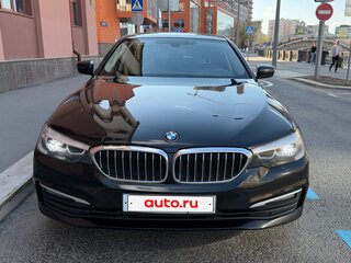 2018 BMW 5 серии 520d xDrive VII (G30/G31/G38), чёрный, 2750000 рублей, вид 2