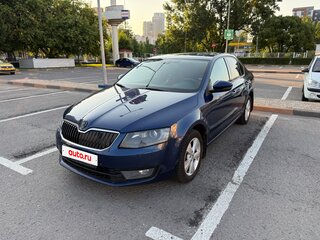 2015 Skoda Octavia III (A7), синий, 899000 рублей, вид 4