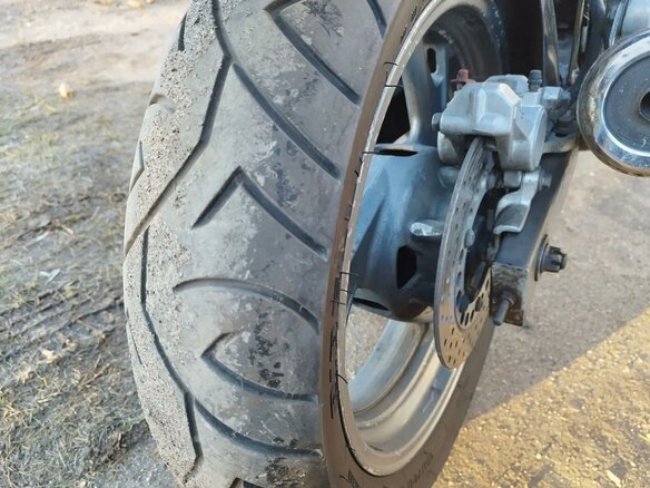 1993 Yamaha TDM850, синий, 200000 рублей - вид 7