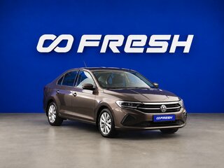 2021 Volkswagen Polo VI, коричневый, 1878444 рублей, вид 1