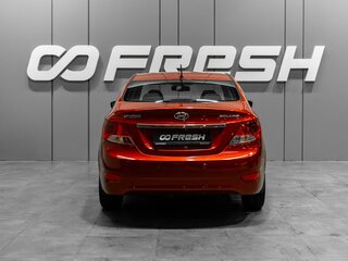 2012 Hyundai Solaris I, красный, 799000 рублей, вид 4