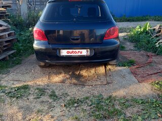 2007 Peugeot 307 I Рестайлинг, синий, 210000 рублей, вид 4