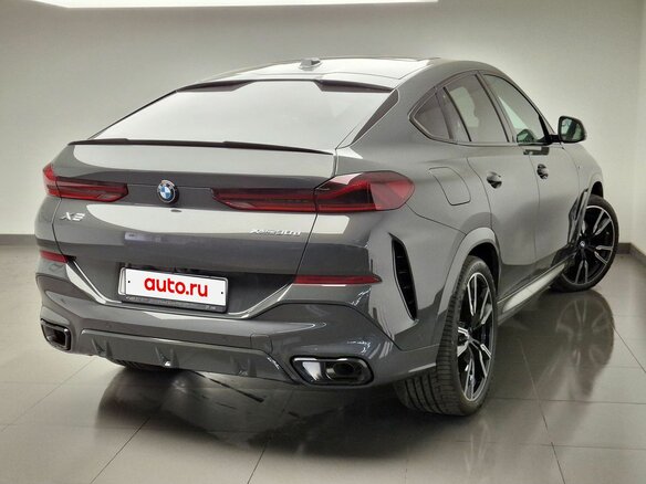 2026 BMW X6 30d III (G06) Рестайлинг, серый - вид 2