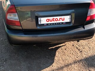2005 Hyundai Accent ТагАЗ II, серый, 260000 рублей, вид 4