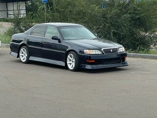 1999 Toyota Cresta V (X100) Рестайлинг, синий, 850000 рублей, вид 3