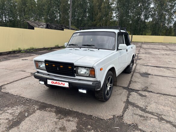 2007 Lada (ВАЗ) 2107, белый, 160000 рублей - вид 2