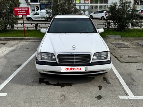 1994 Mercedes-Benz C-Класс 180 (PMS) I (W202), белый, 390000 рублей, вид 2