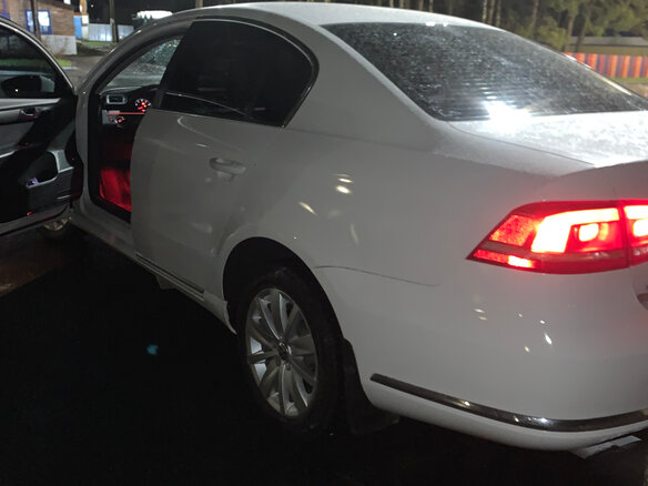 2012 Volkswagen Passat B7, белый - вид 17