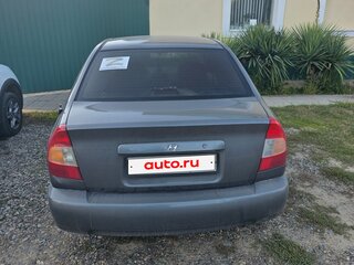 2007 Hyundai Accent ТагАЗ II, серый, 345000 рублей, вид 3