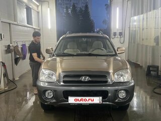2004 Hyundai Santa Fe I, бежевый, 510000 рублей, вид 1