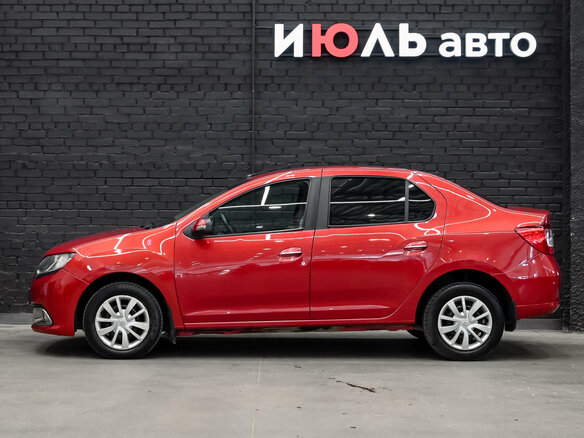 2014 Renault Logan II, красный, 650000 рублей - вид 8