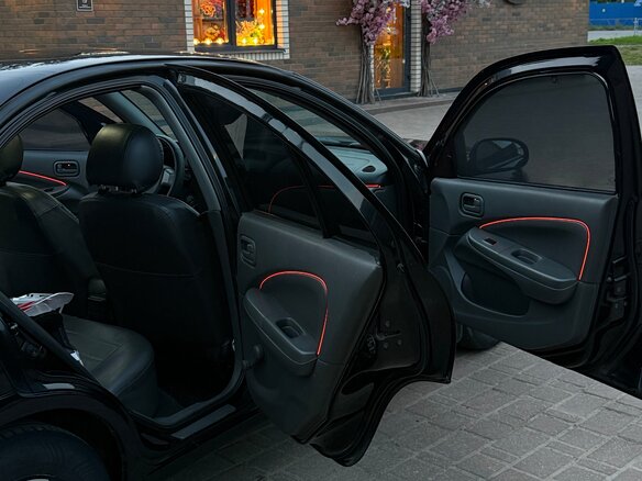 2008 Nissan Almera Classic I, чёрный - вид 9