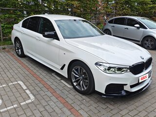 2019 BMW 5 серии 530i xDrive VII (G30/G31/G38), белый, 3950000 рублей, вид 2
