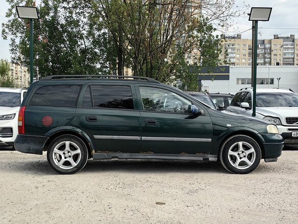 2001 Opel Astra G, зелёный - вид 4