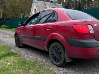 2007 Kia Rio II, красный, 350000 рублей, вид 5