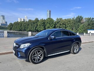 2018 Mercedes-Benz GLE Coupe 400 I (C292), синий, 5700000 рублей, вид 2