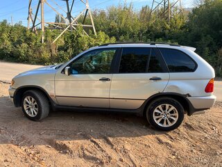 2001 BMW X5 3.0i I (E53), серебристый, 600000 рублей, вид 2