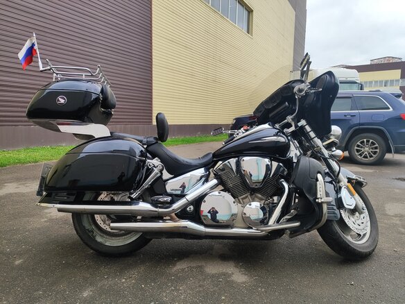 2008 Honda VTX 1300, чёрный, 550000 рублей - вид 7