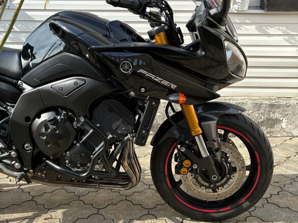 2010 Yamaha FZ8, чёрный, 580000 рублей - вид 6