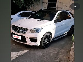 2012 Mercedes-Benz M-Класс 350 CDI III (W166), белый, 2150000 рублей, вид 1