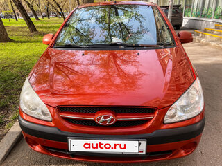 2006 Hyundai Getz I Рестайлинг, красный, 690000 рублей, вид 2