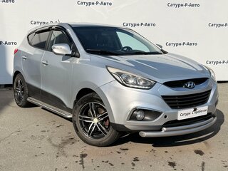 2015 Hyundai ix35 I Рестайлинг, серебристый, 999000 рублей, вид 3