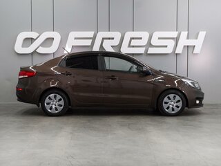 2015 Kia Rio III Рестайлинг, коричневый, 1099000 рублей, вид 5