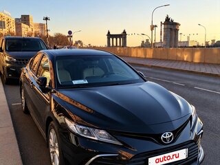 2021 Toyota Camry US Market VIII (XV70) Рестайлинг, чёрный, 2850000 рублей, вид 1